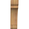 Ekena Millwork 4"W x 12"D x 16"H Olympic Rough Sawn Knee Brace, Western Red Cedar BRC04X12X16OLY00RWR